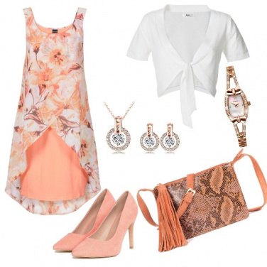 Outfit Fiori di pesco