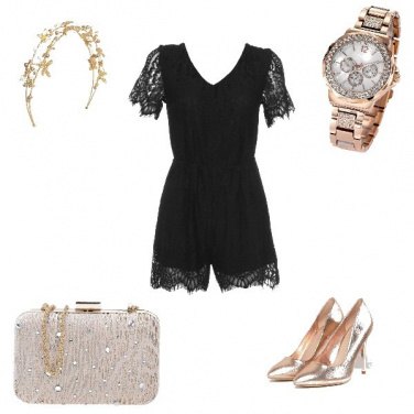 Outfit Pizzo nero