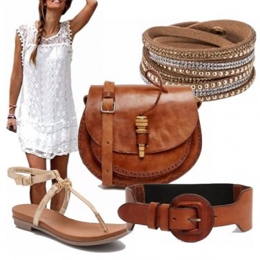 Outfit Cuoio che passione