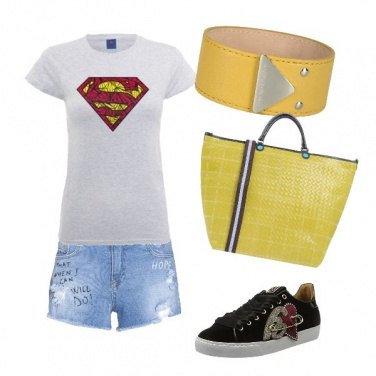 Outfit Supergirl