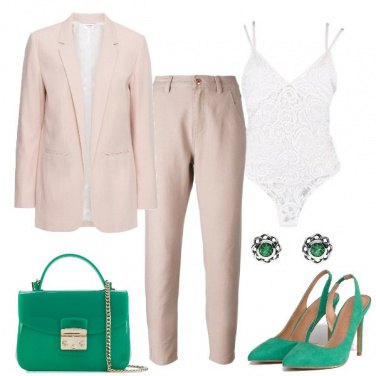 Outfit Il completo rosa