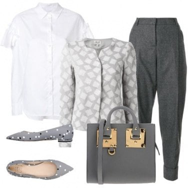Outfit Mix and match grigio