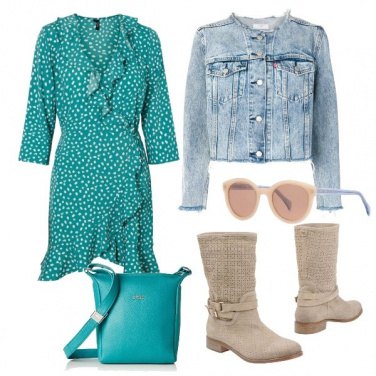 Outfit Verde acqua