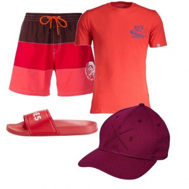 Outfit Red hot