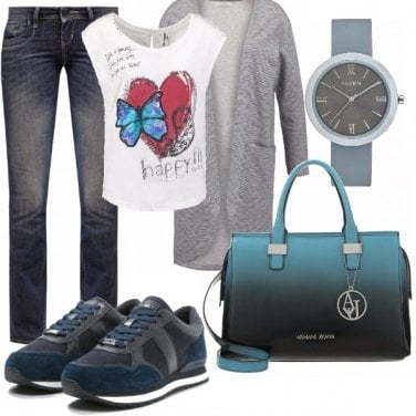 Outfit Effetto degradé