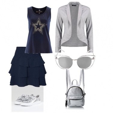 Outfit Tempo libero scintillante