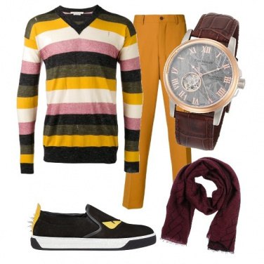 Outfit Il pantalone senape