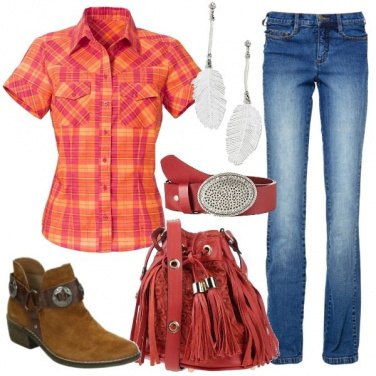 Outfit Ragazza country