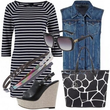 Outfit Neri e jeans