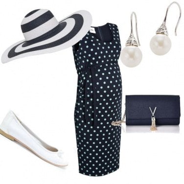 Outfit Una mamma a pois