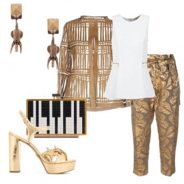 Outfit Gold style
