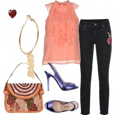 Outfit Un tocco di viola