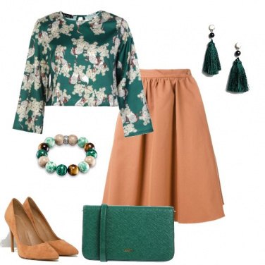 Outfit La gonna a ruota