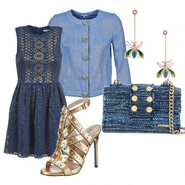 Outfit Nel blu dipinto di blu