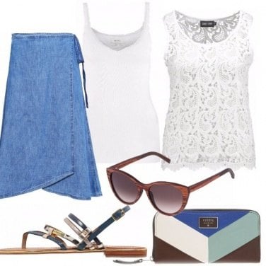 Outfit Gonna jeans...evergreen