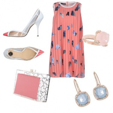 Outfit Pink Plisse