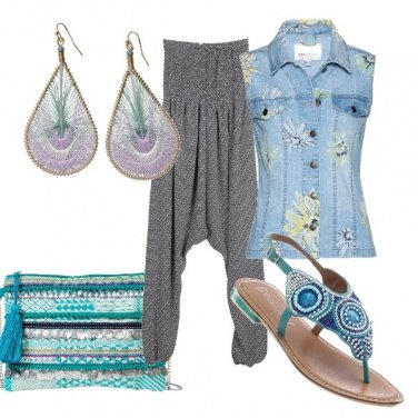 Outfit Jumpsuit cavallo basso
