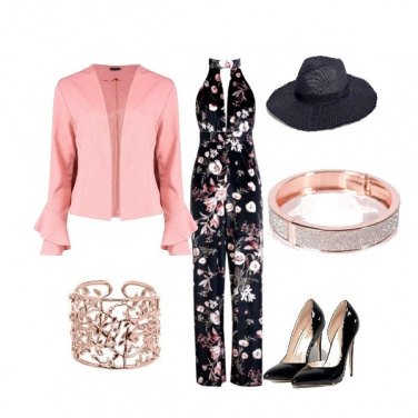 Outfit Rosa pesco...