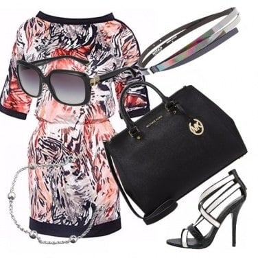 Outfit Elegante in animalier