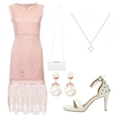 Outfit Sandali con fiori