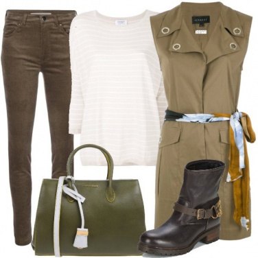 Outfit Colori della terra