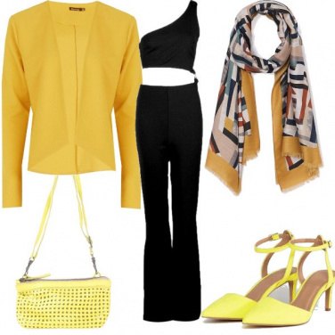 Outfit Nei toni del giallo