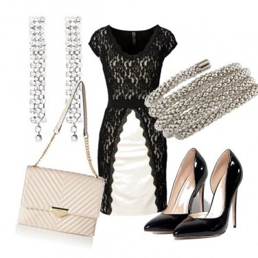 Outfit Glamour di sera