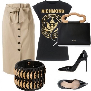 Outfit Chic anche con la t-shirt
