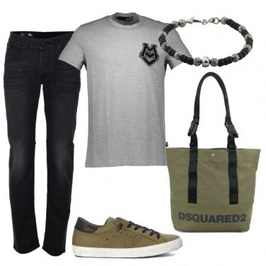Outfit La borsa la porta lui!