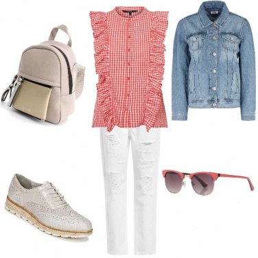 Outfit A quadretti