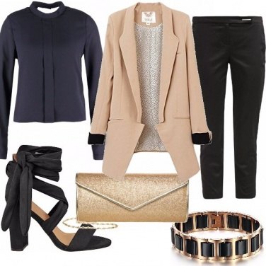 Outfit Blazer cammello