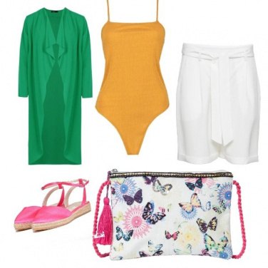 Outfit Farfalle e colori