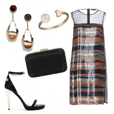 Outfit Vestito luminoso