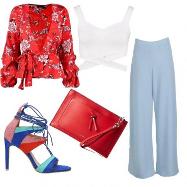 Outfit Comunione in rosso
