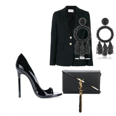Outfit Gold Night