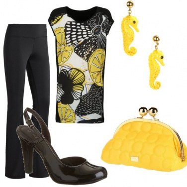 Outfit Giallo limone