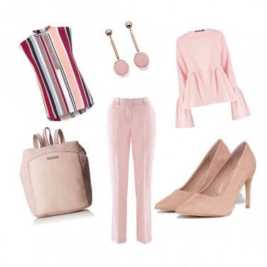 Outfit Rosa confetto