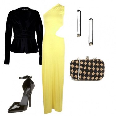 Outfit Yellow is the new black