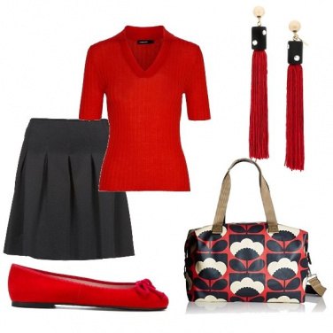 Outfit Ballerina rossa