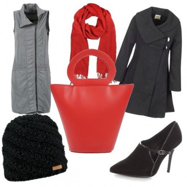 Outfit The bag in red