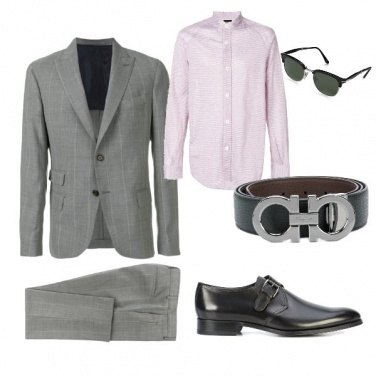 Outfit Outfit formal hombres muy delgados