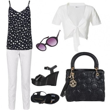 Outfit La blusa con i cuori