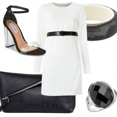 Outfit In bianco e nero