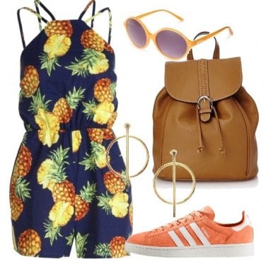 Outfit Ananas in città
