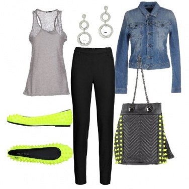 Outfit Ballerine fluo