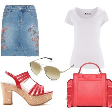 Outfit Gonna in jeans