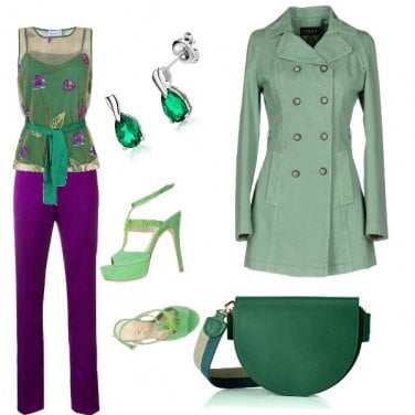 Outfit L\'eleganza del viola