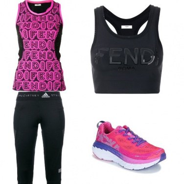 Outfit Glamour in palestra