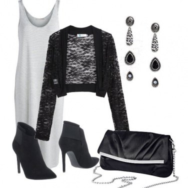 Outfit Pizzo nero