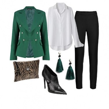 Outfit Green Military Jacket